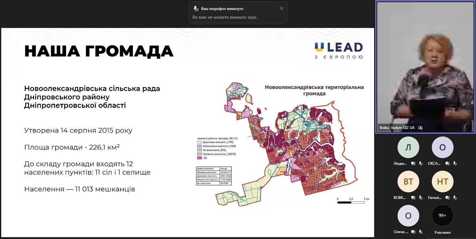 Презентація досвіду територіальних громад